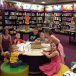 Waterstones Birmingham hold a We're Going on a Bear Hunt party!